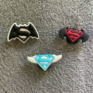 Batman, Superman Croc charms new set of 3